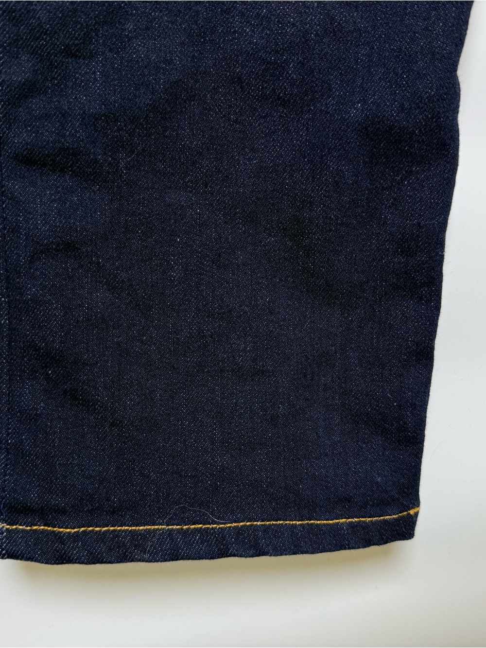 Imogene + Willie The Imogene Slim Straight Jeans Dark Indigo Stretch Denim Sz 27 - Picture 4 of 13